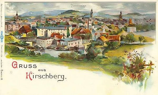 Mniej więcej ten sam widok, ale stworzony ręką artysty malarza.