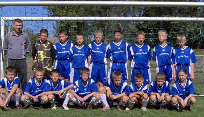 Młodzicy z KKS Jelenia Góra.
