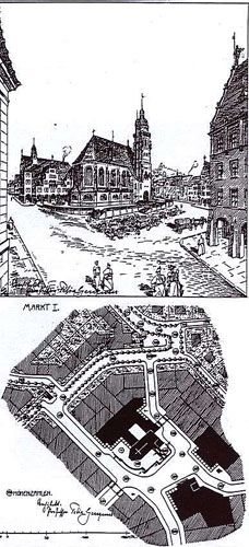 Tak wyobrażali sobie to miejsce niemieccy architekci.