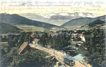 Tramwaj w Sobieszowie.