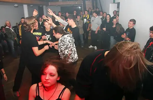 Publiczność bawiła się żywiołowo.