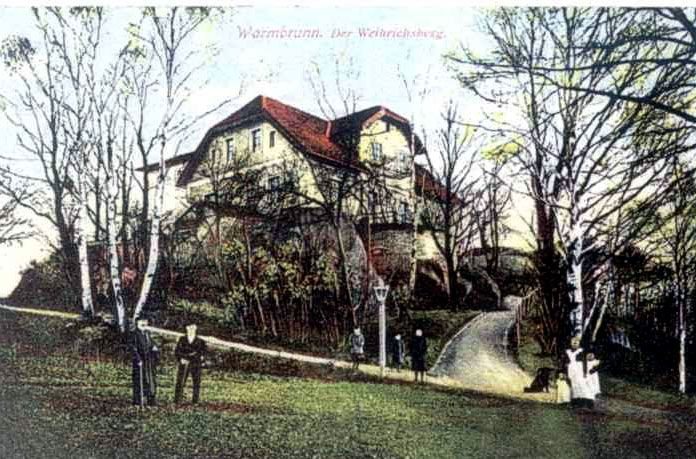Restauracja na Weirihsberg wczesną wiosną.