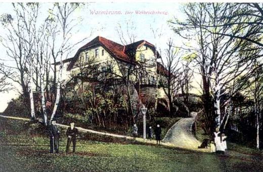 Restauracja na Weirihsberg wczesną wiosną.