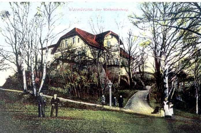 Restauracja na Weirihsberg wczesną wiosną.