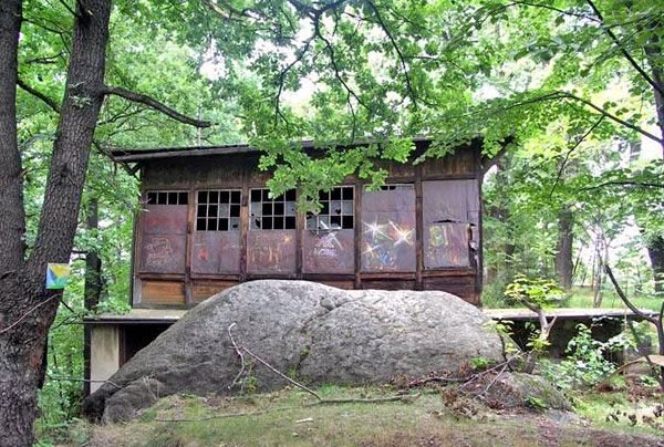 Trochę teraźniejszości: altana na Weirihsberg w ujęciu współczesnym.