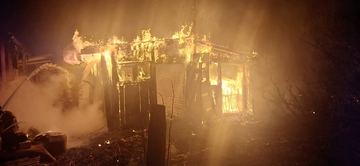 Altanka stanęła w płomieniach