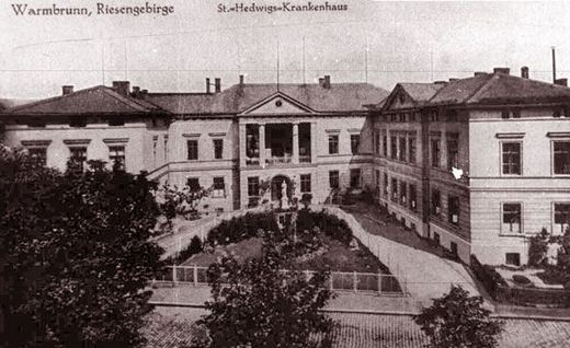 Szpital św. Jadwigi: najstarsza lecznica w Cieplicach.