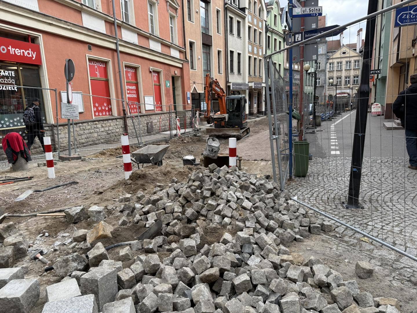 Druciana, Solna i Szkolna w remoncie