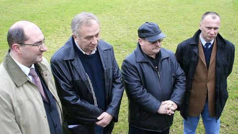 Marek Obrębalski, Edward Ptak, Bogusław Kempiński i Jerzy Łużniak.