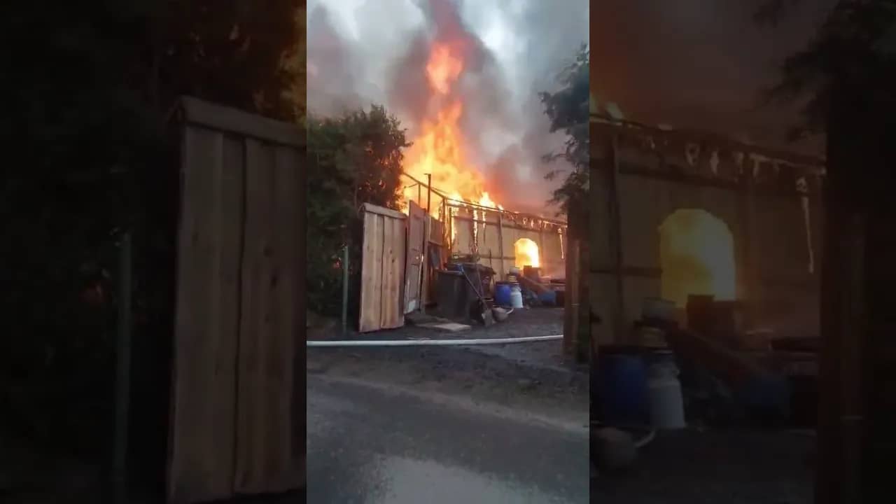 Spalił się "Zajazd u Basi" w Wolimierzu