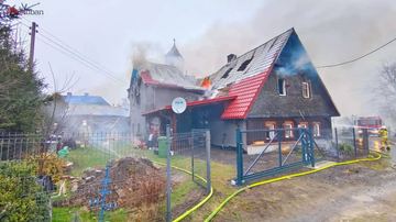 Spalił się "Zajazd u Basi" w Wolimierzu
