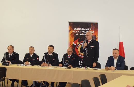 Nowe władze w OSP Łomnica