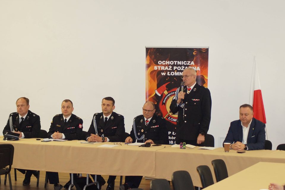 Nowe władze w OSP Łomnica