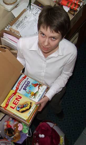 Do biblioteki nadchodzi coraz więcej podarunków.