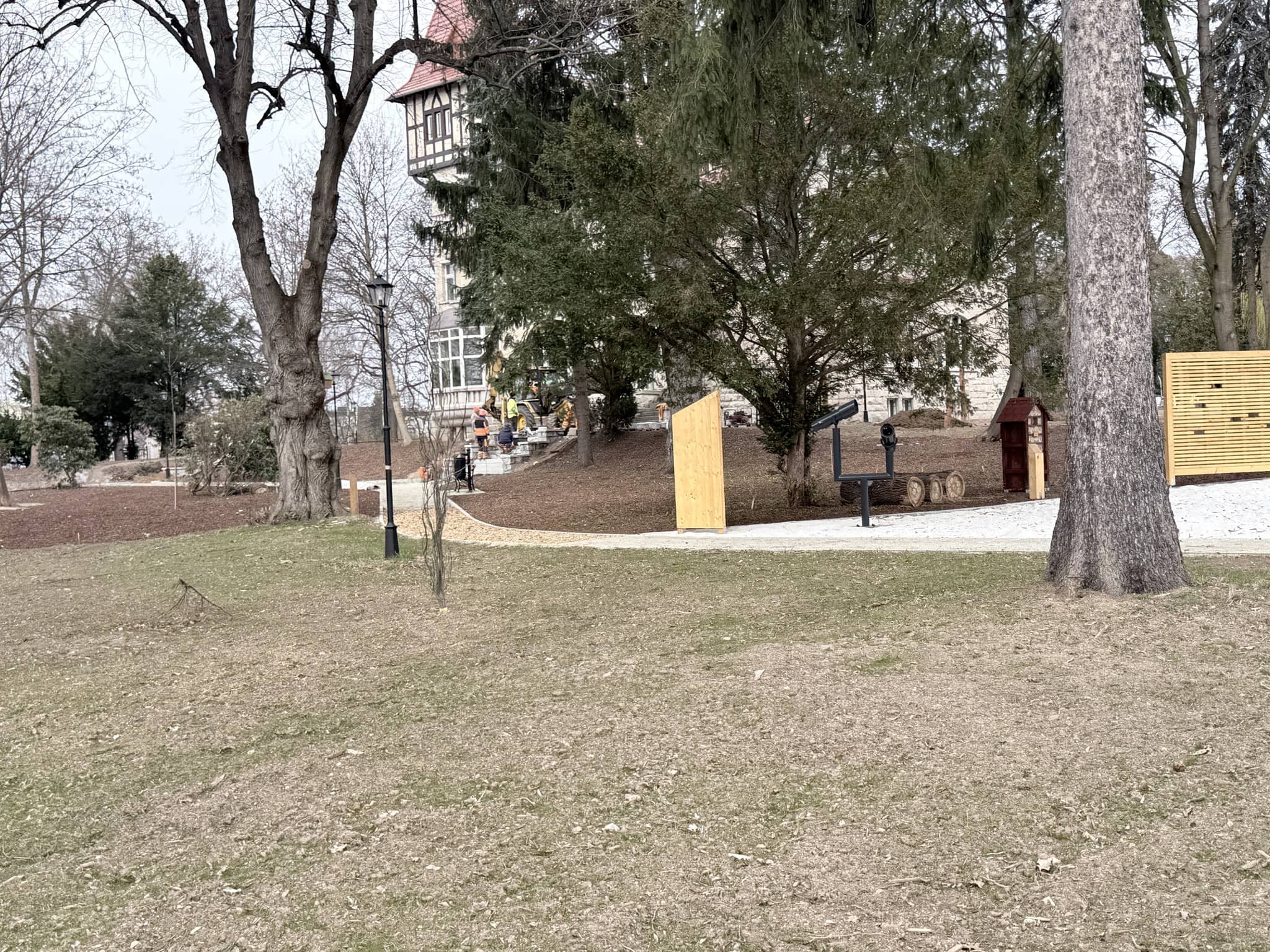 Spacery przy Zameczku już niedługo