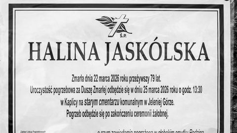 Zmarła Halina Jaskólska