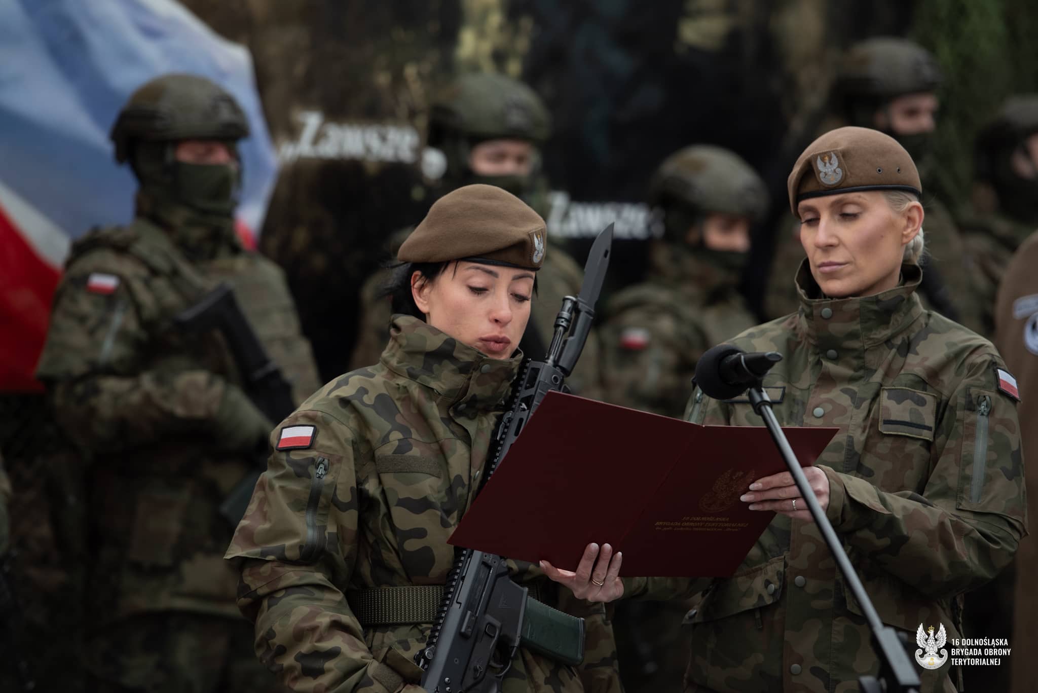 Święto Dolnośląskich Terytorialsów i nowi żołnierze w szeregach "Szesnastki"