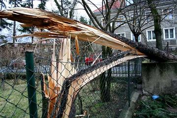 Wciąż usuwają skutki wichury