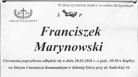 Zmarł Franciszek Marynowski
