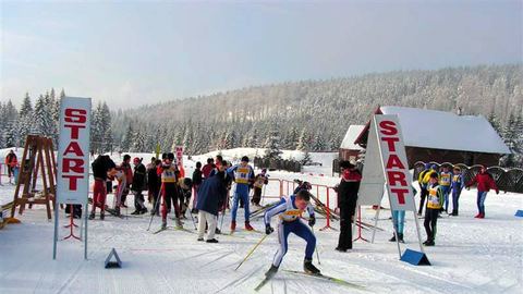 Biegali na medal