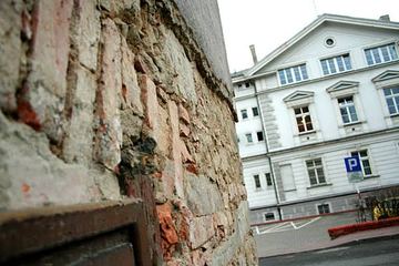 Zrujnowane widoki z magistratu