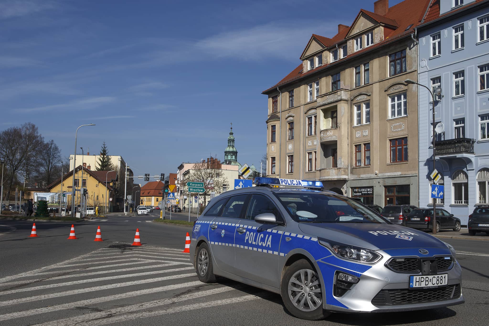 Potrącenie na pasach