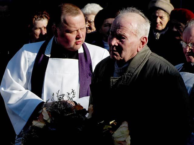 Tłum miłkowian żegnał duszpasterza.