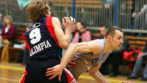 Maciej Miłoń był najlepszym graczem Sudetów w meczu z Olimpią