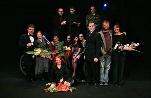 Nagrodzeni ludzie teatru na dużej scenie
