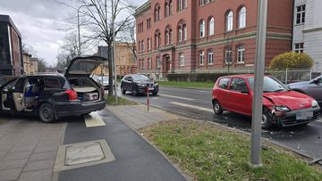 Zderzenie koło sądu