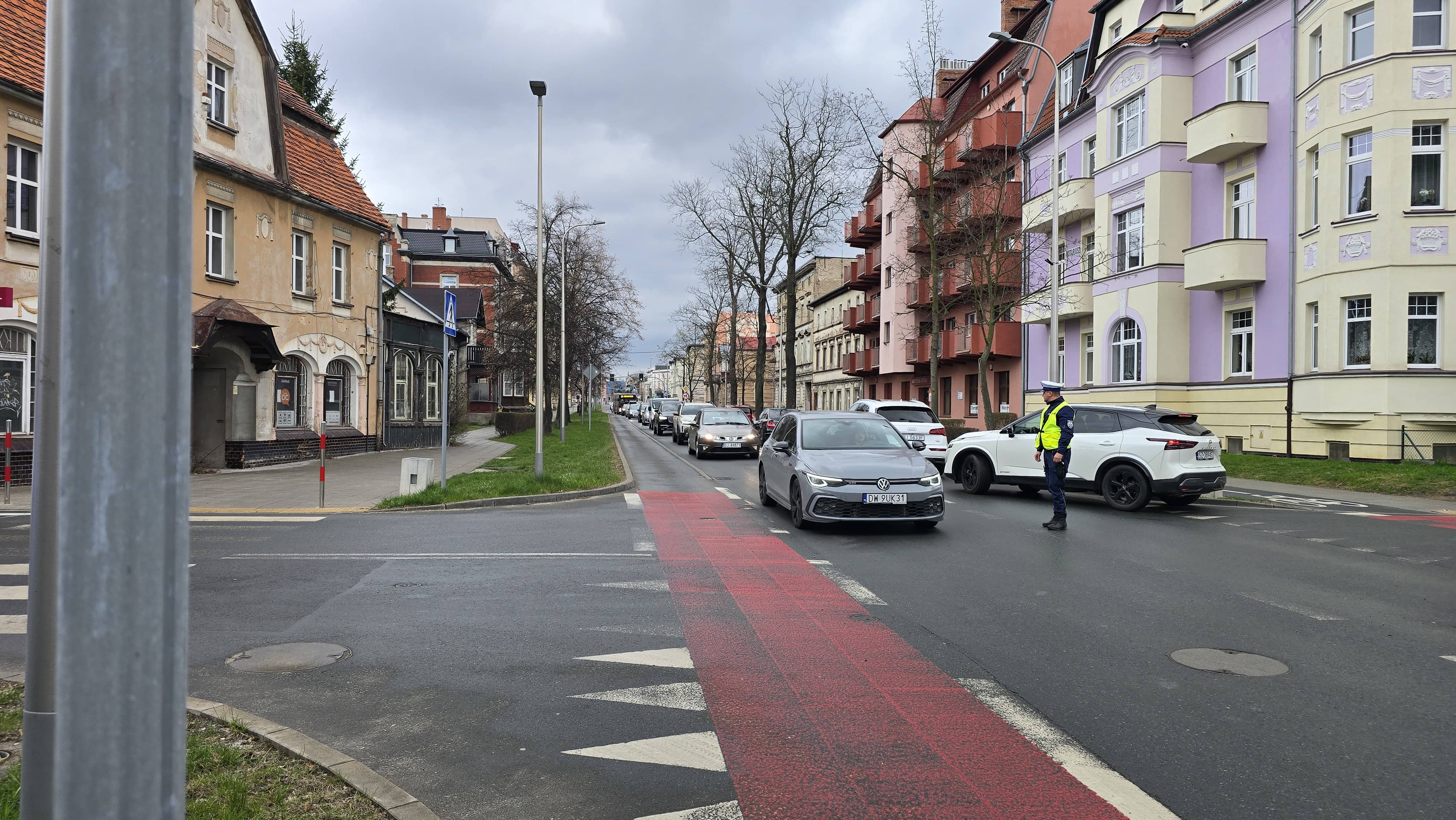 Zderzenie koło sądu