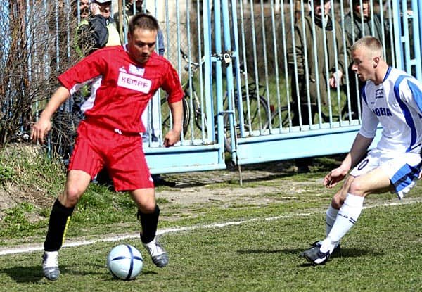 Po tym strzale Piotra Aleksiejewa w 29 min. gospodarze objęli prowadzenie.