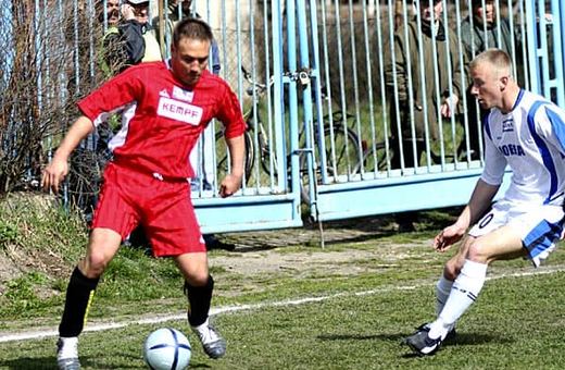 Po tym strzale Piotra Aleksiejewa w 29 min. gospodarze objęli prowadzenie.