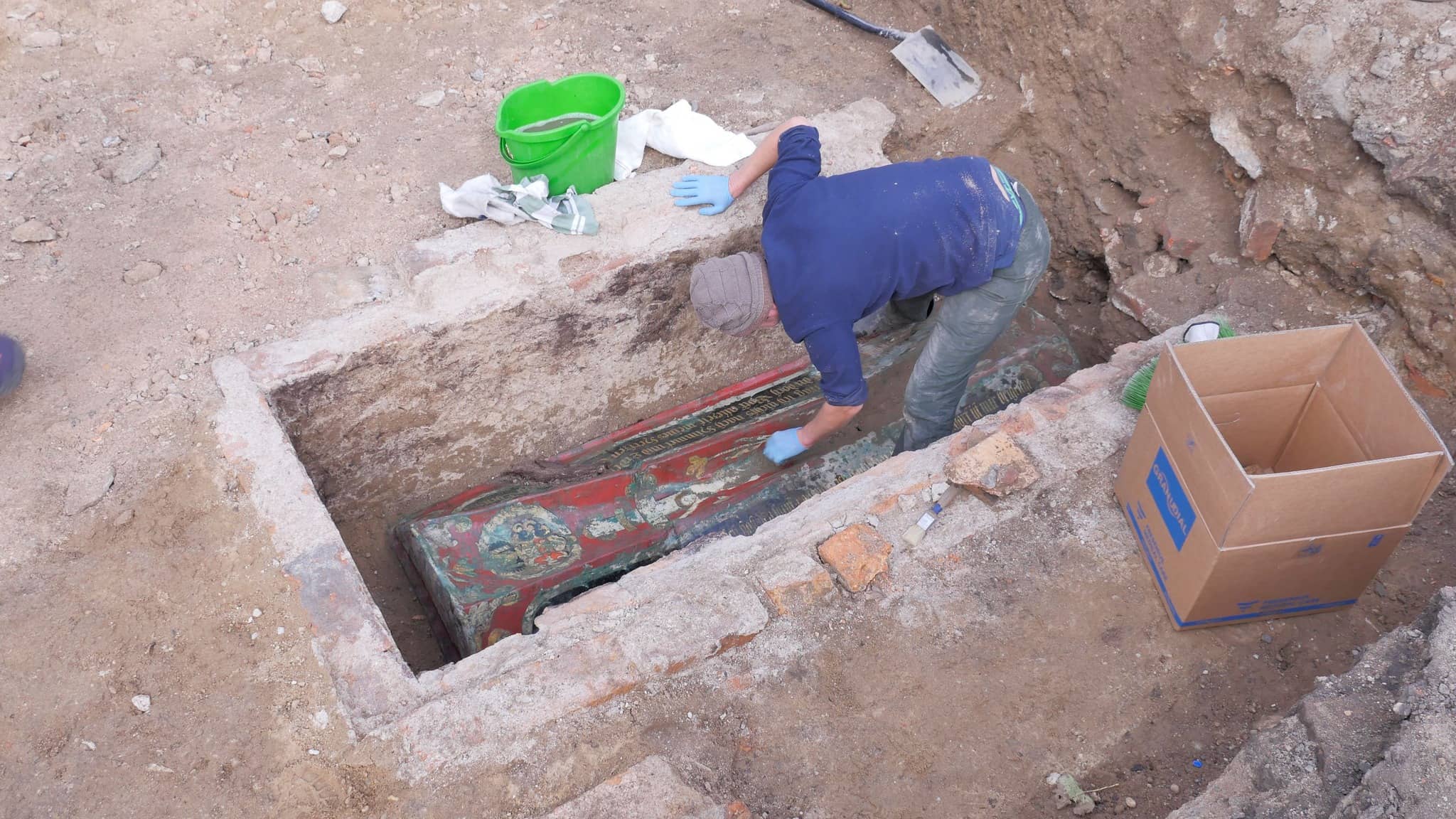 Powrót sarkofagu legendarnego burmistrza