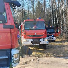 Pożar autobusu – spłonął doszczętnie