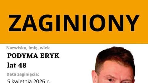 Policja poszukuje 48–letniego Eryka