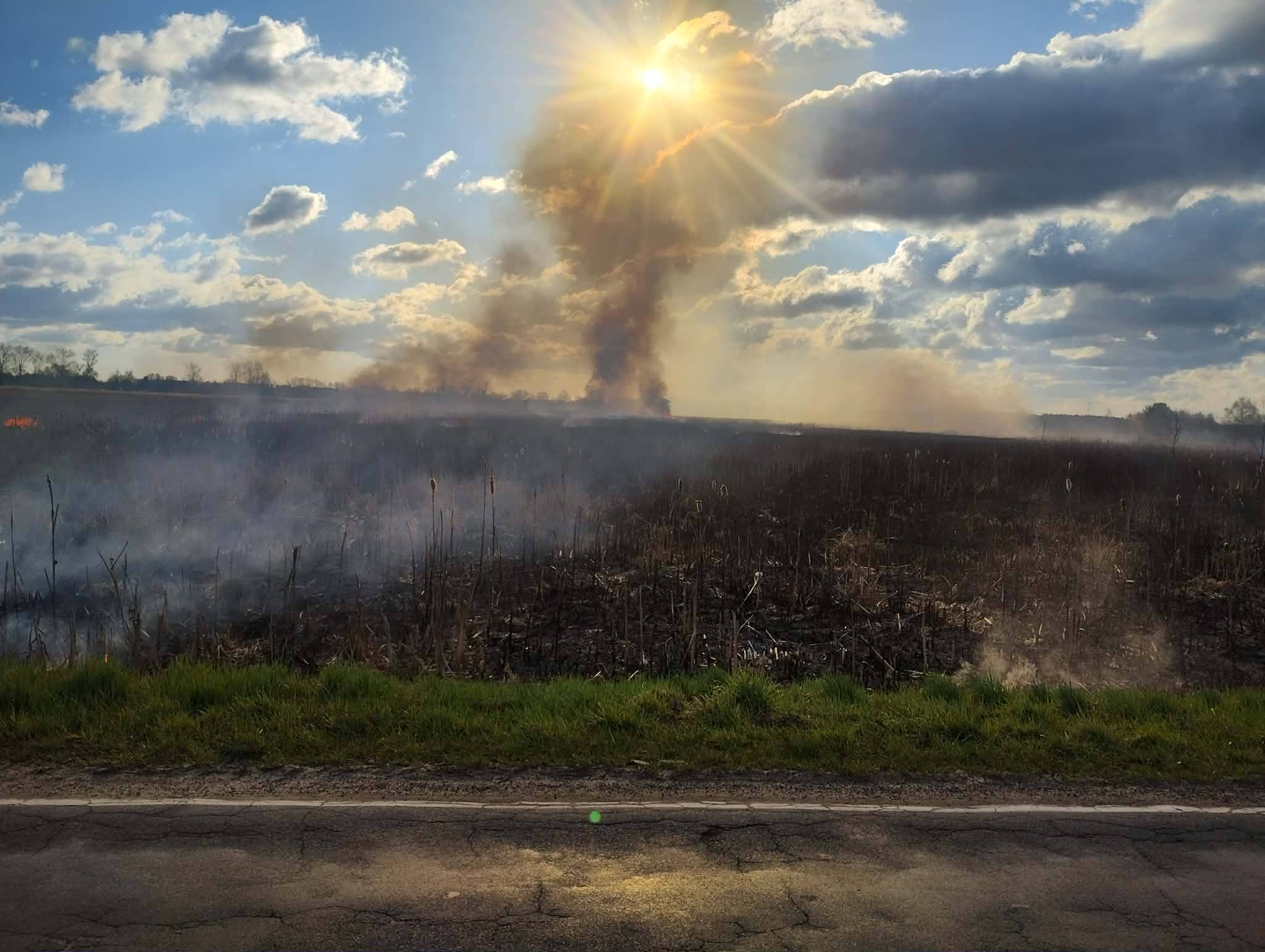 Olbrzymi pożar, pomagały nawet samoloty gaśnicze
