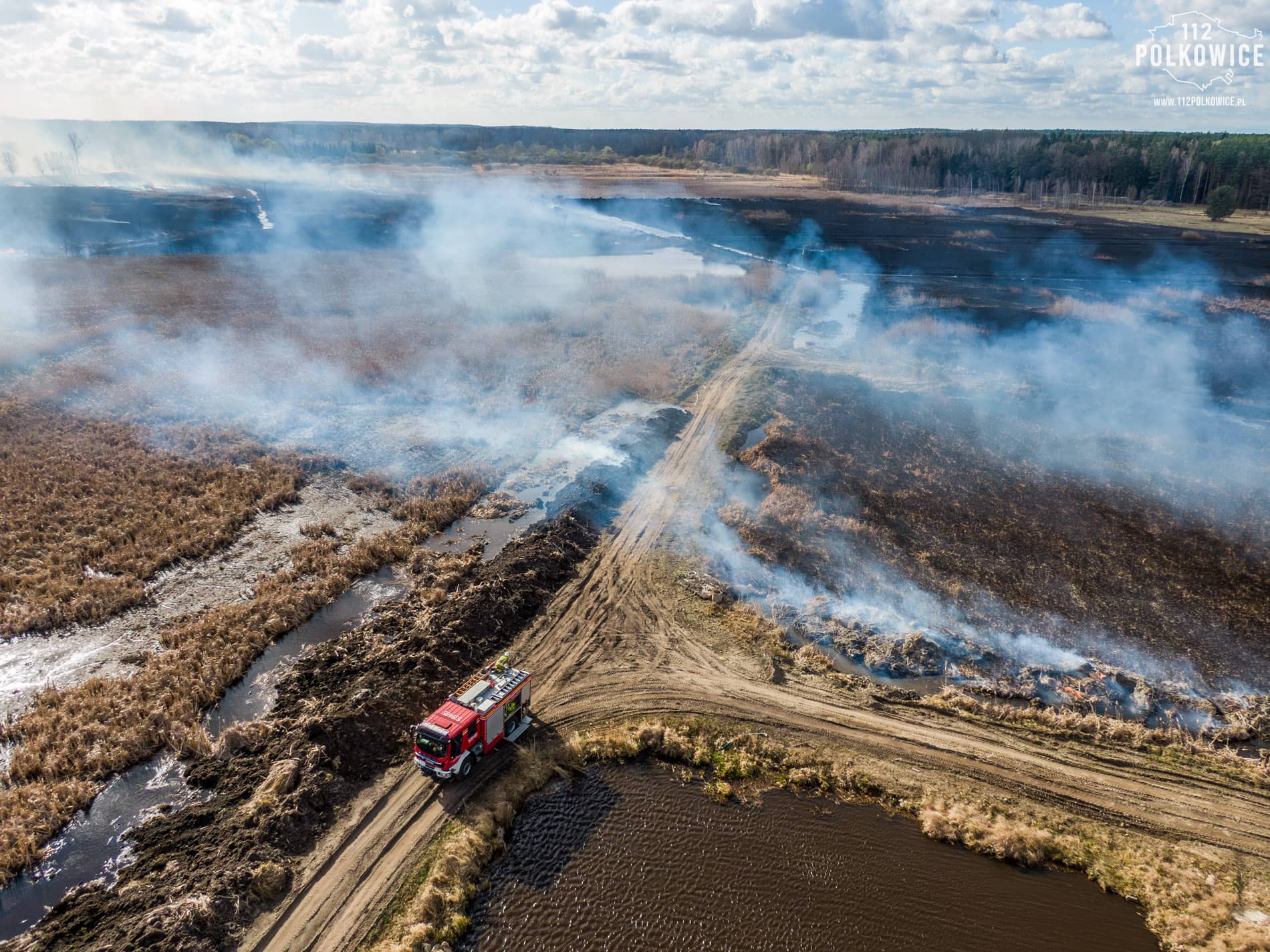 Olbrzymi pożar, pomagały nawet samoloty gaśnicze