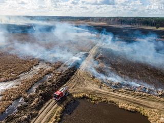 Olbrzymi pożar, pomagały nawet samoloty gaśnicze