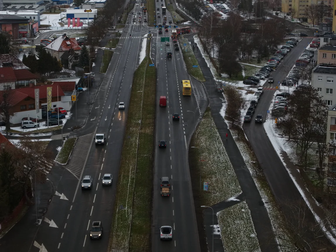 Pełna jazda na estakadzie