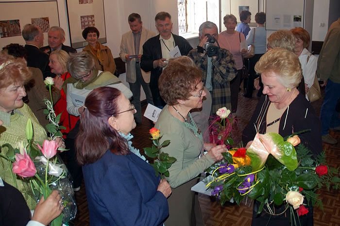 Janina Peikert z mężem Bronisławem, generałem w stanie spoczyku, ostatnim komendantem Centrum Szkolenia Radioeletronicznego.