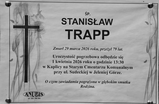 Zmarł Stanisław Trapp