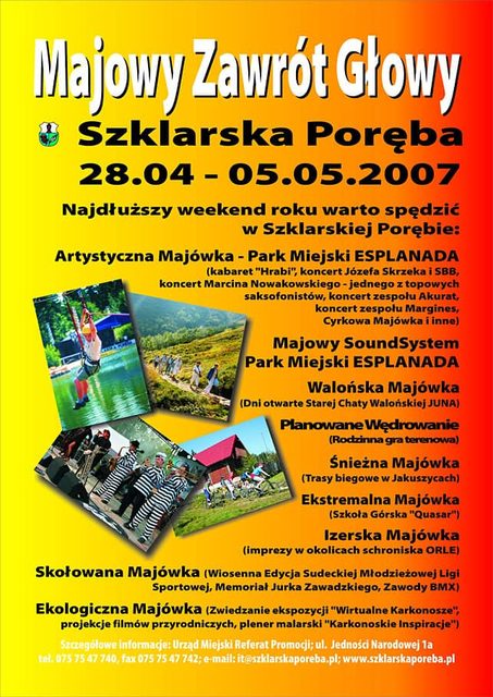 Moc imprez pod Szrenicą