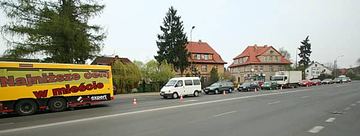 Cieplice blokują ulice