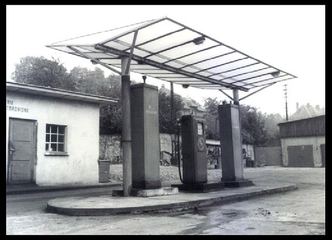 Stacja paliw dla autobusów.