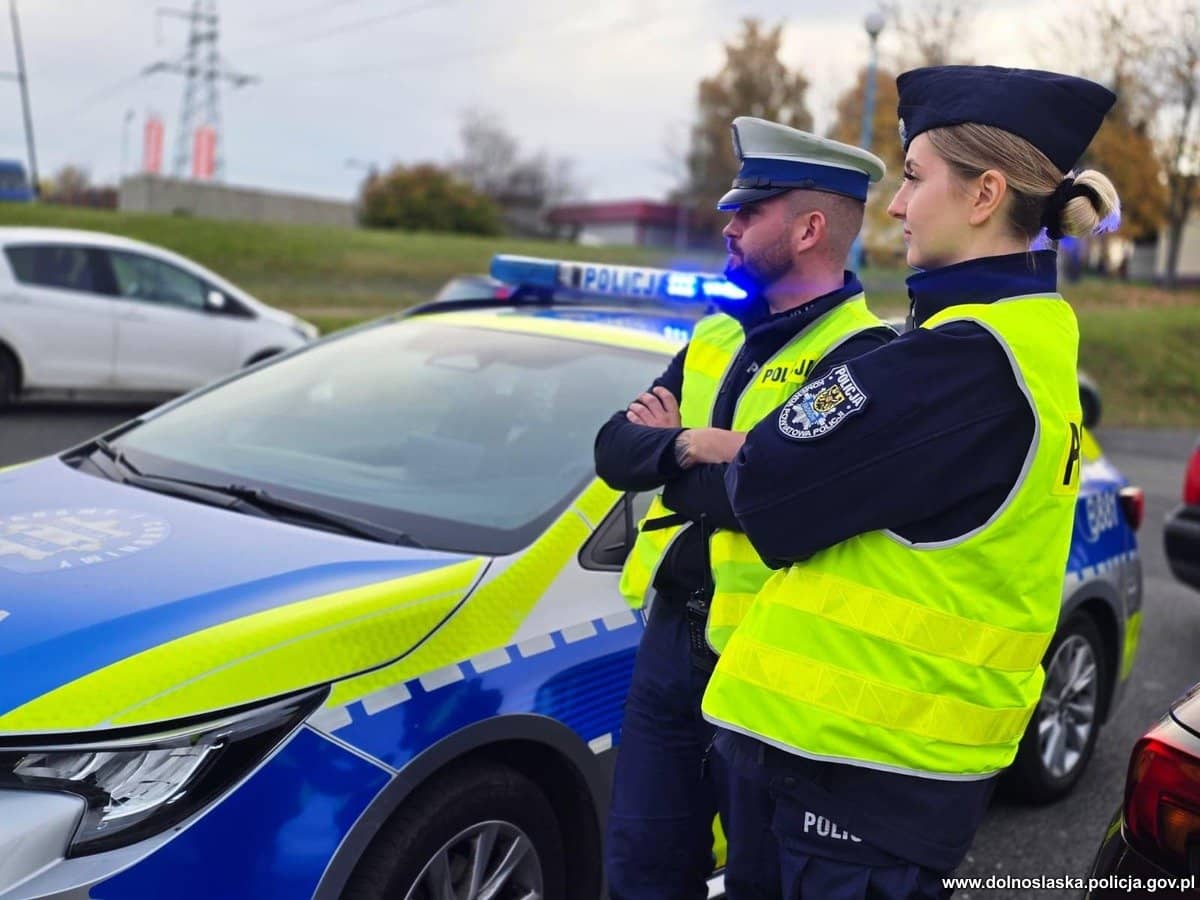 Statystycznie spokojniej na dolnośląskich drogach