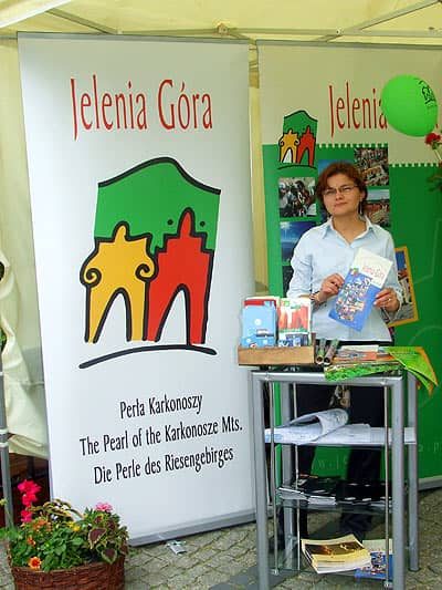Jelenia Góra promowała się podczas lokalnych targów Tourtec. Dzięki godłu