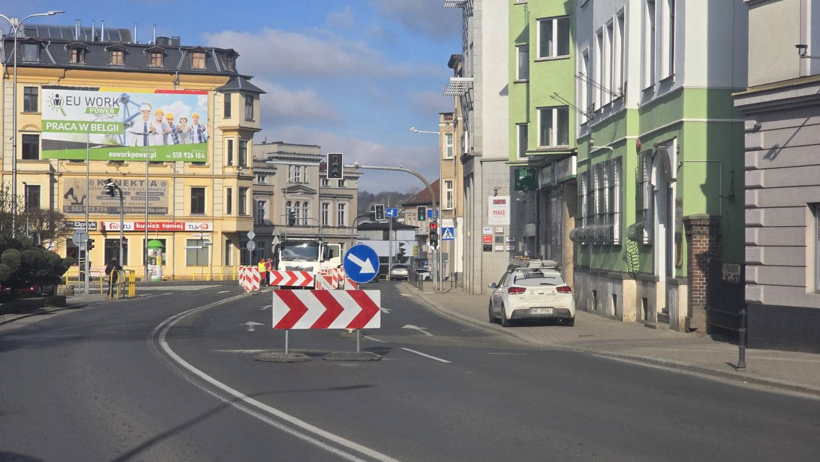 Utrudnienia na Bankowej
