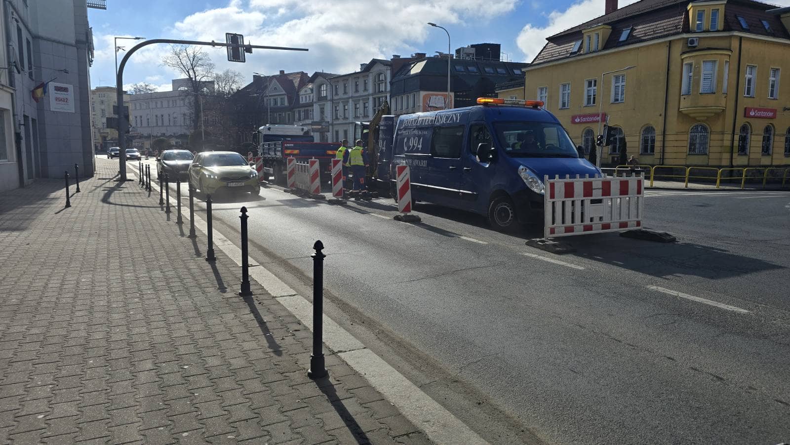 Utrudnienia na Bankowej