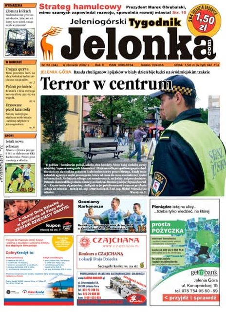 Jelonka od poniedziałku w kioskach